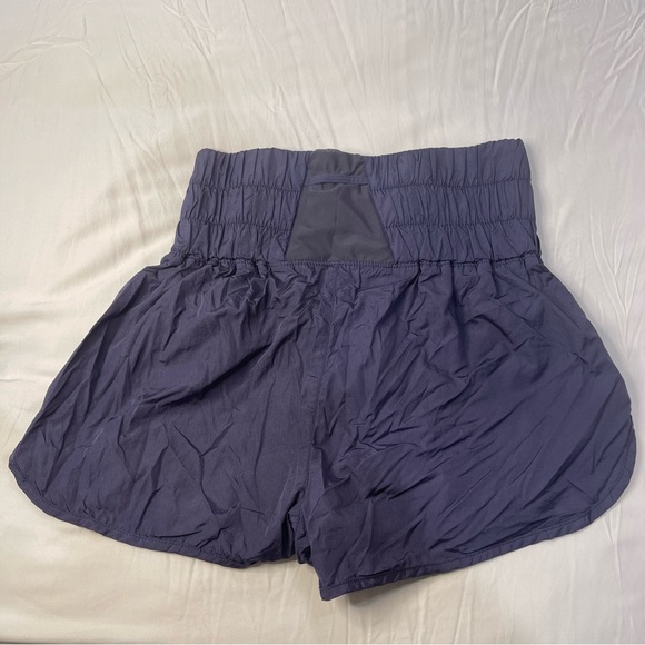 Blue Free People The Way Home Highwaisted Shorts - Picture 7 of 7